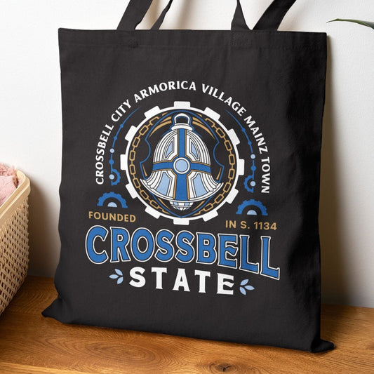Crossbell State Crest Cotton Canvas Tote Bag
