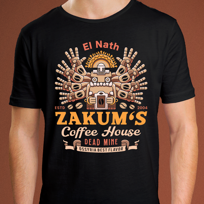 Zakum Coffee Emblem Unisex T-Shirt