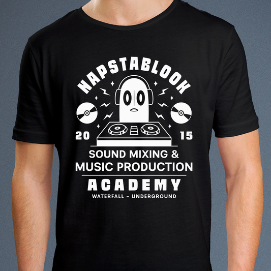 Napstablook Sound Mixing Emblem Unisex T-Shirt