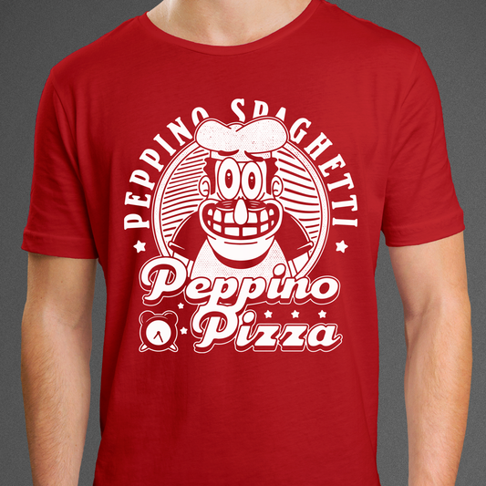 Peppino Pizza Crest Unisex T-Shirt