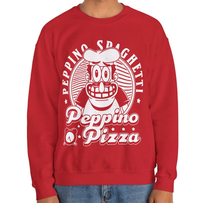 Peppino Pizza Crest Unisex Crewneck Sweatshirt