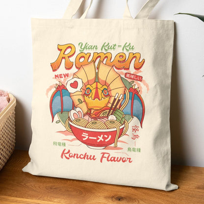 Yian Kut Ku Ramen Vintage Canvas Tote Bag