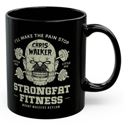 Mount Massive Asylum Fitness Black Mug