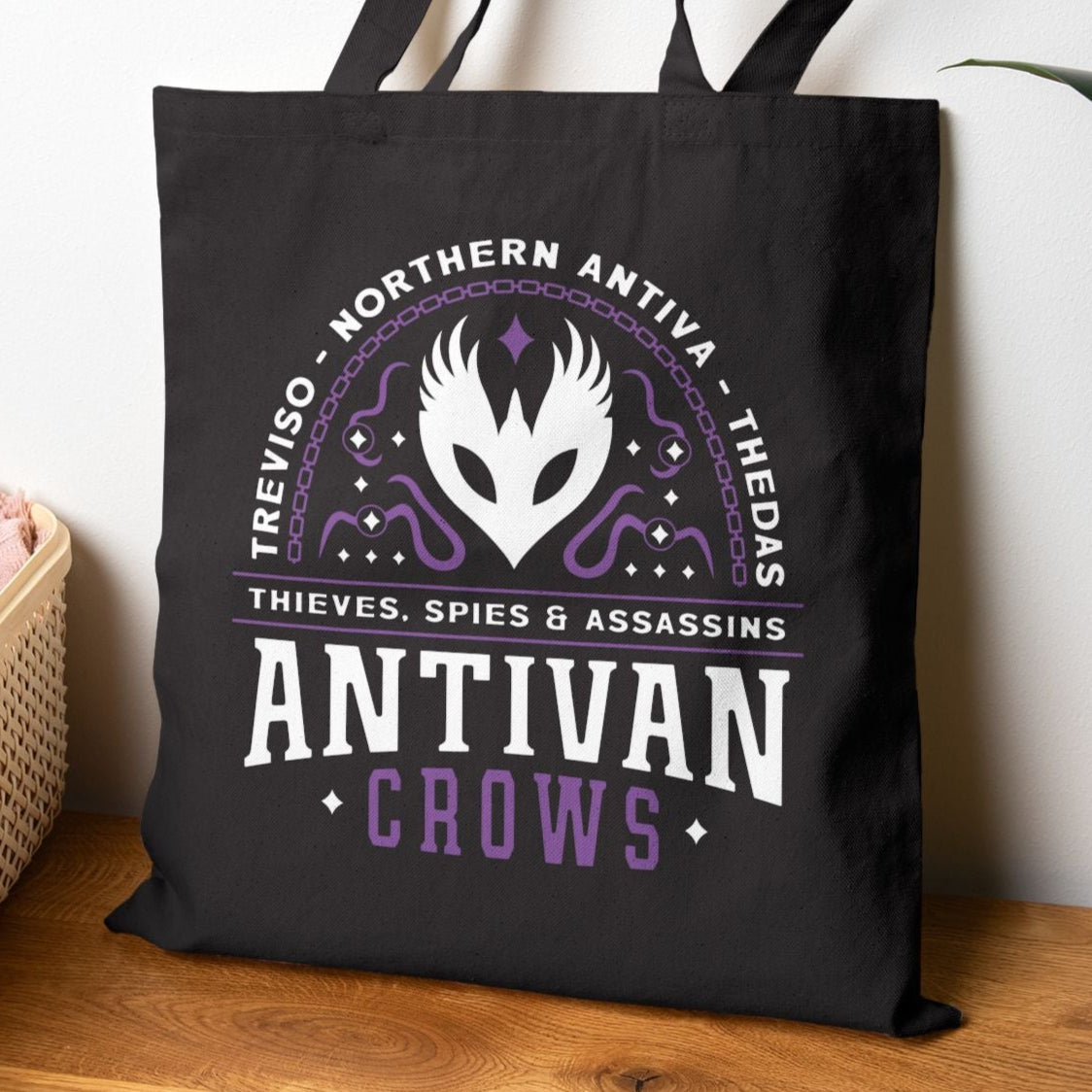 Antivan Crows Emblem Canvas Tote Bag