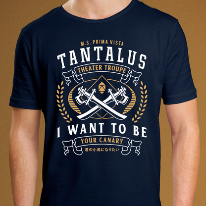 Tantalus Theater Troupe Emblem Unisex T-Shirt