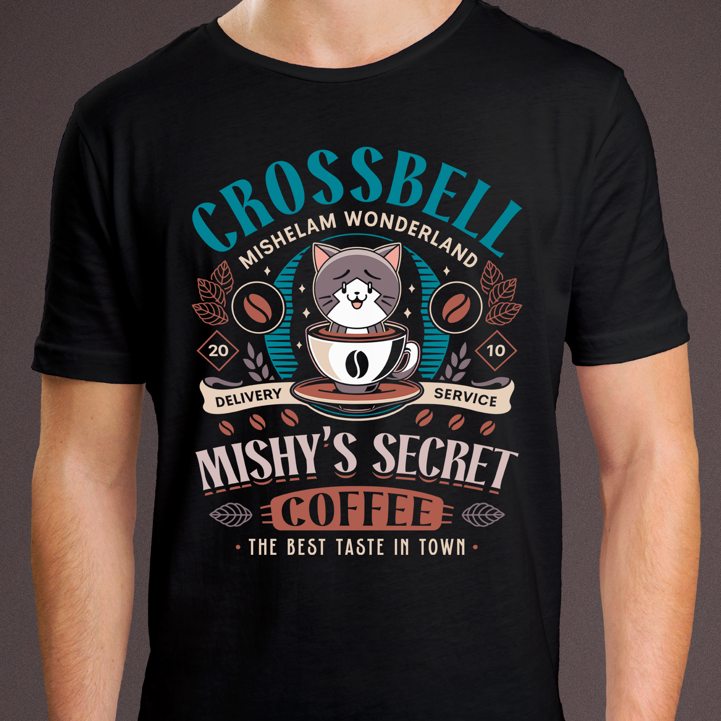 Mishelam Wonderland Coffee Unisex T-Shirt