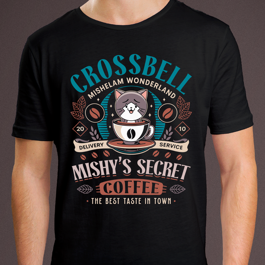 Mishelam Wonderland Coffee Unisex T-Shirt
