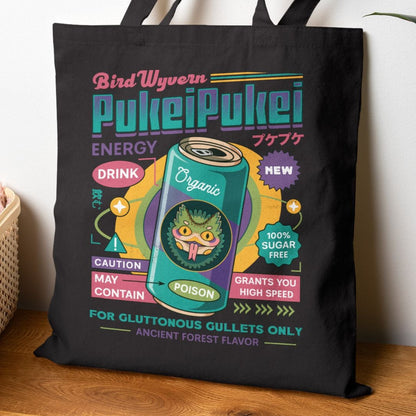 Pukei Pukei Energy Drink Canvas Tote Bag