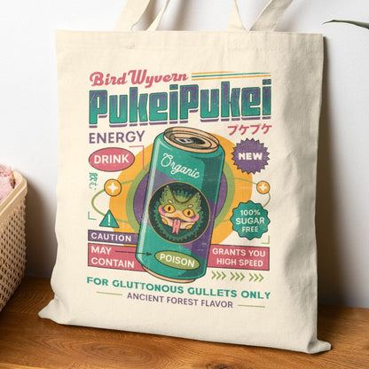 Pukei Pukei Energy Drink Canvas Tote Bag