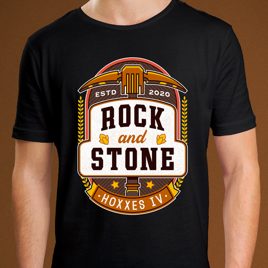 Rock And Stone Emblem Unisex T-Shirt