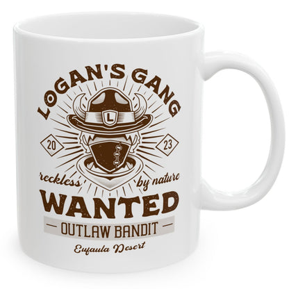 Eufaula Desert Bandit Emblem Ceramic Mug