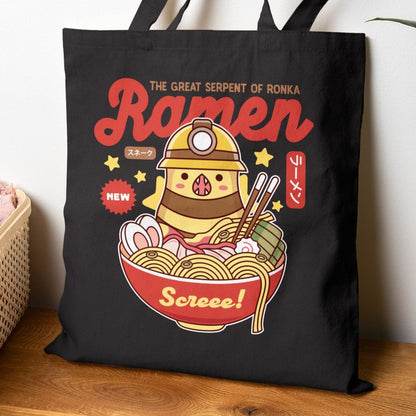 Serpent Of Ronka Ramen Canvas Tote Bag