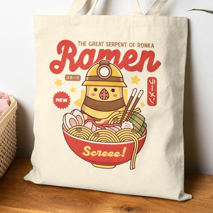 Serpent Of Ronka Ramen Canvas Tote Bag