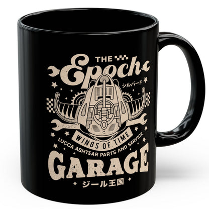 Epoch Wings Of Time Garage Black Mug