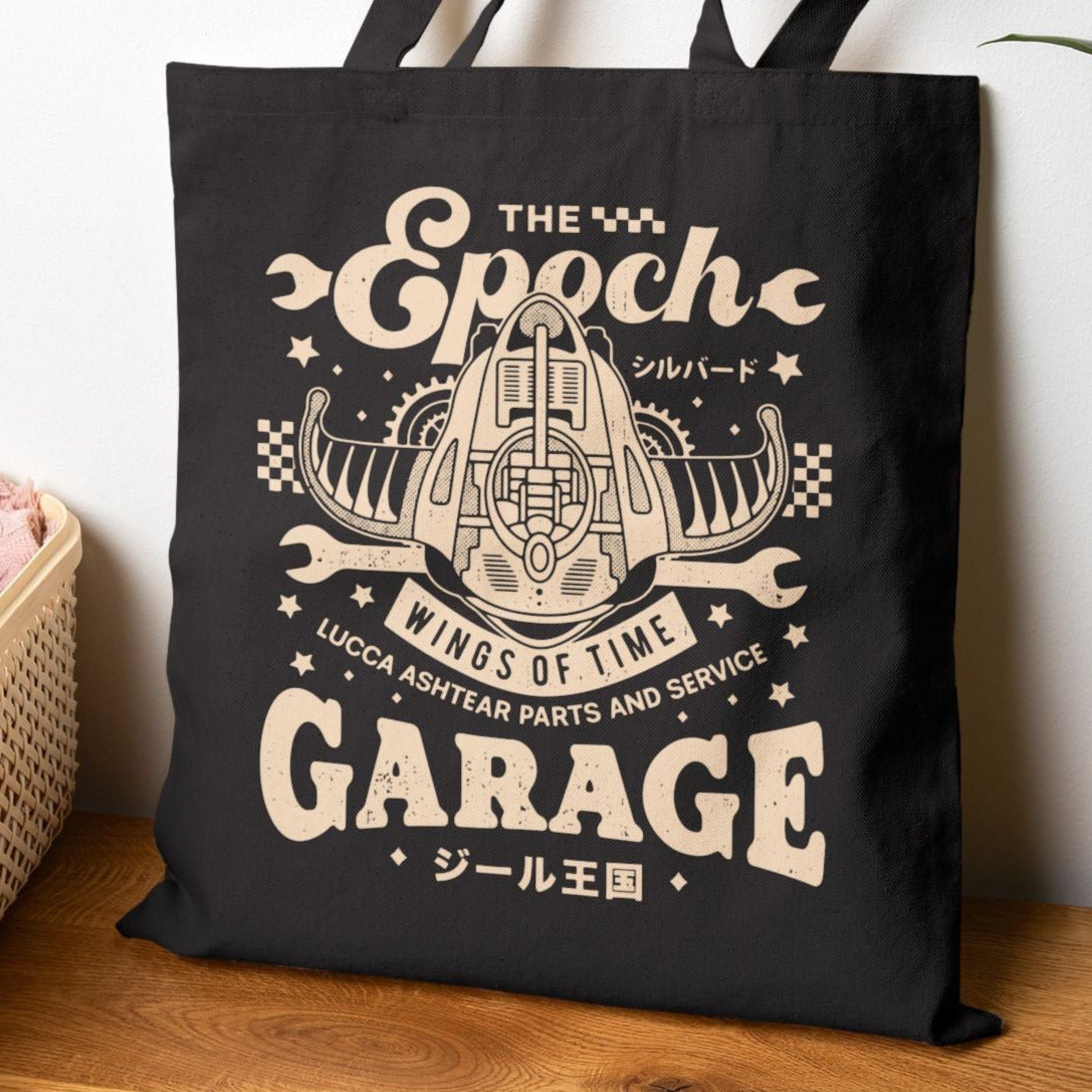 Epoch Wings Of Time Garage Canvas Tote Bag