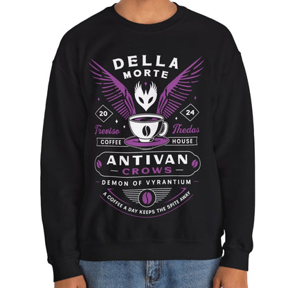 Antivan Crows Coffee Crest Unisex Crewneck Sweatshirt