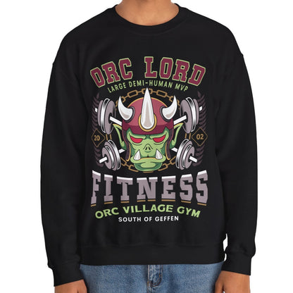 Geffen Orc Village Fitness Unisex Crewneck Sweatshirt
