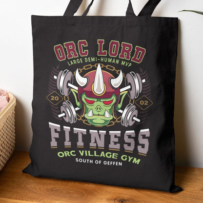 Geffen Orc Village Fitness Canvas Tote Bag