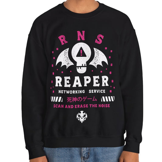 Reaper Networking Service Grunge Unisex Crewneck Sweatshirt