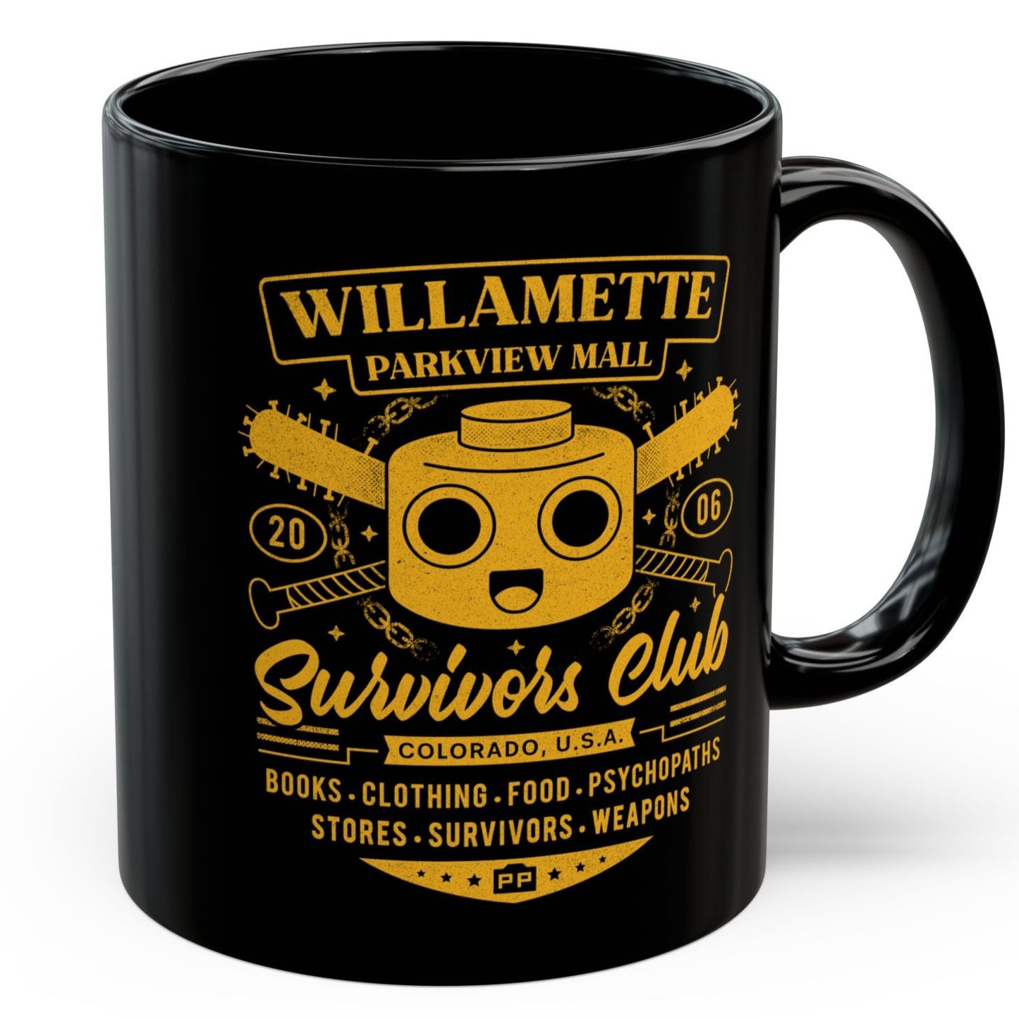 Willamette Parkview Survivor Black Mug