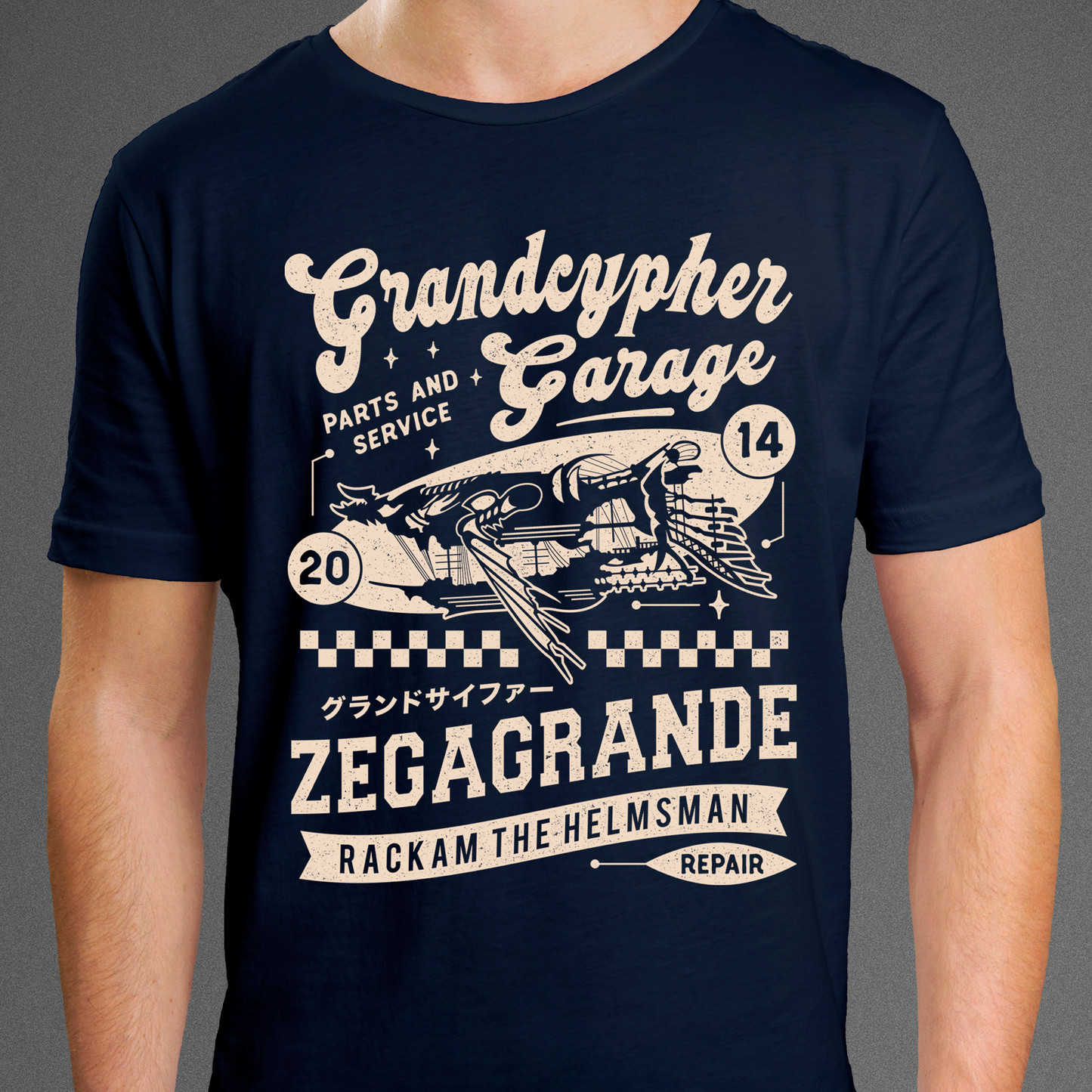 Zegagrande Garage Unisex T-Shirt