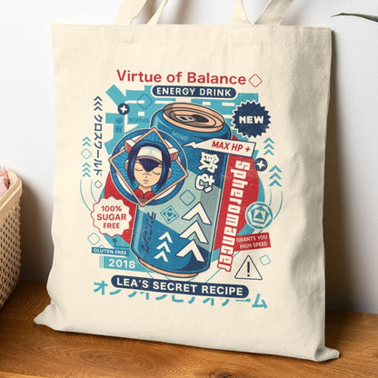 True Spheromancer Energy Drink Canvas Tote Bag