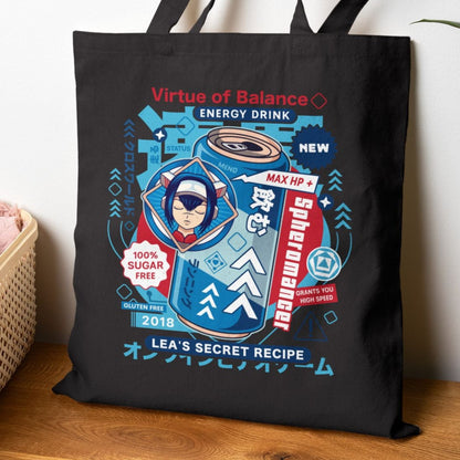 True Spheromancer Energy Drink Canvas Tote Bag