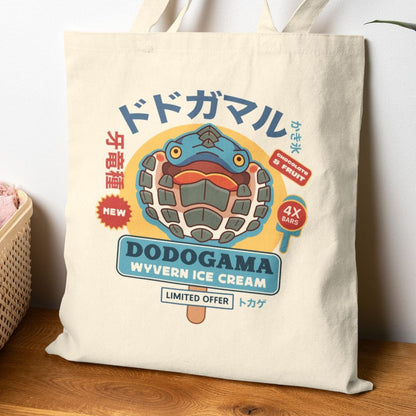 Dodogama Ice Cream Canvas Tote Bag