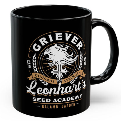 Squall Seed Academy Vintage Black Mug