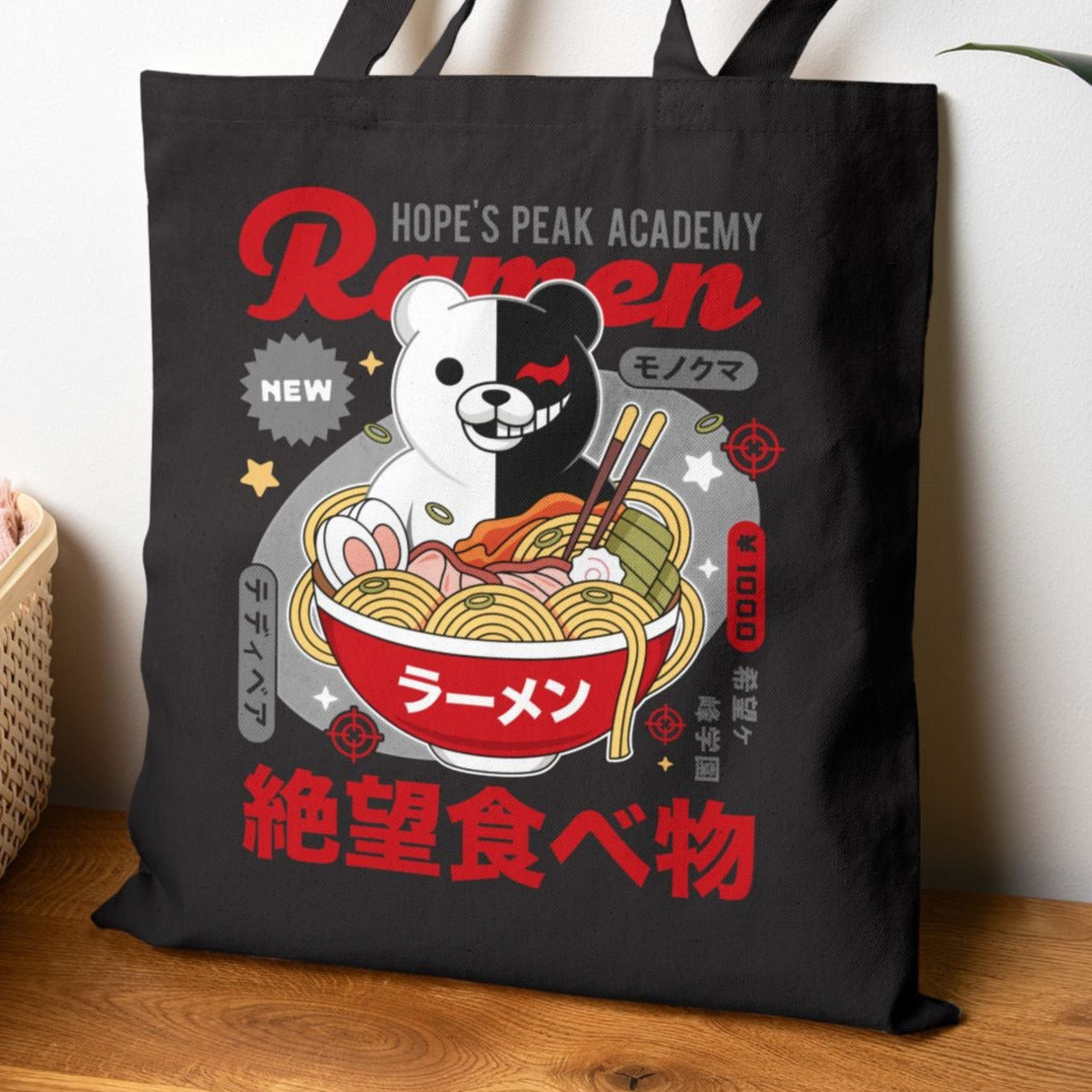 Hopes Peak Academy Ramen Canvas Tote Bag