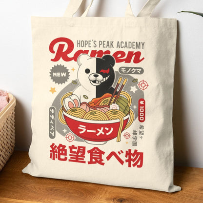 Hopes Peak Academy Ramen Canvas Tote Bag