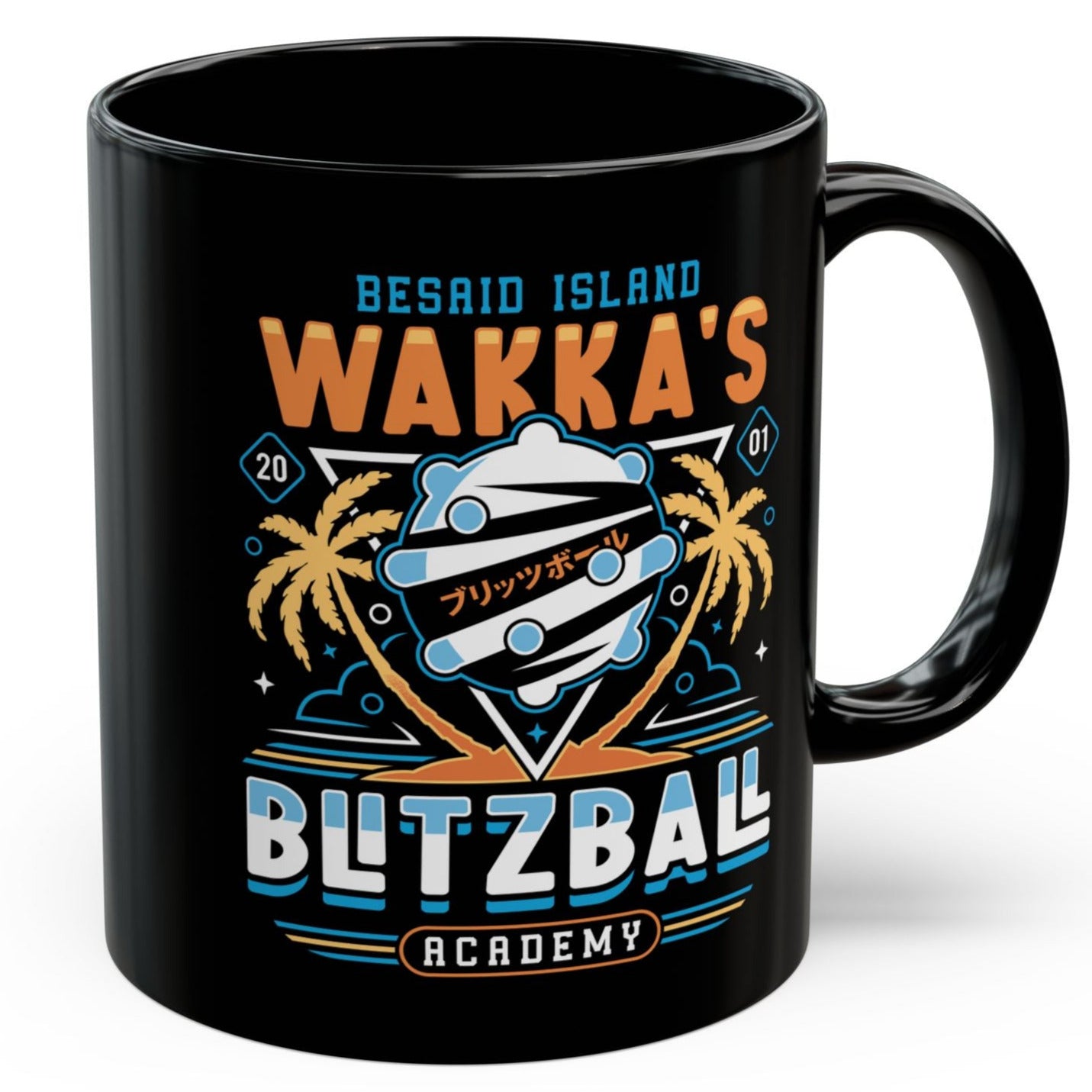 Wakka Blitzball Academy Black Mug