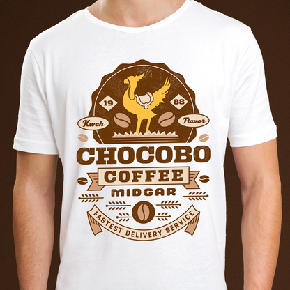 Chocobo Coffee Vintage Unisex T-Shirt