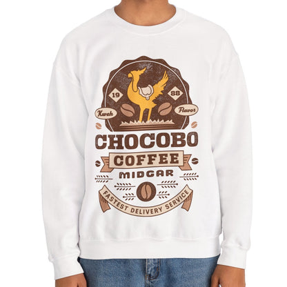 Chocobo Coffee Vintage Unisex Crewneck Sweatshirt