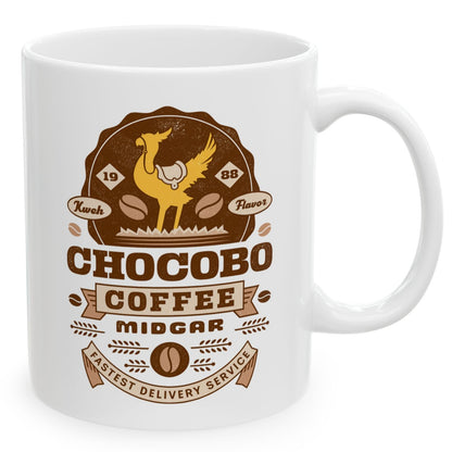 Chocobo Coffee Vintage Ceramic Mug