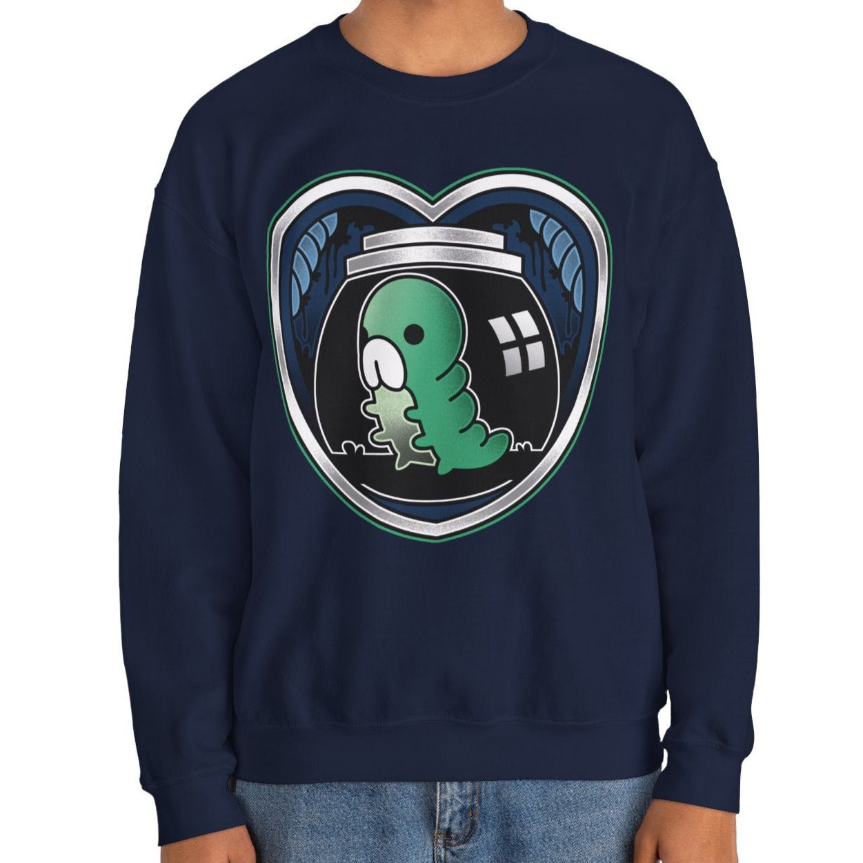 Grub Love Emblem Unisex Crewneck Sweatshirt
