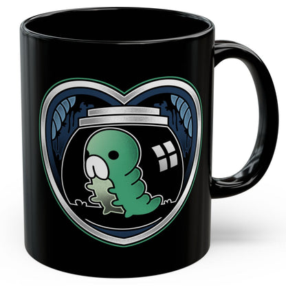 Grub Love Emblem Black Mug