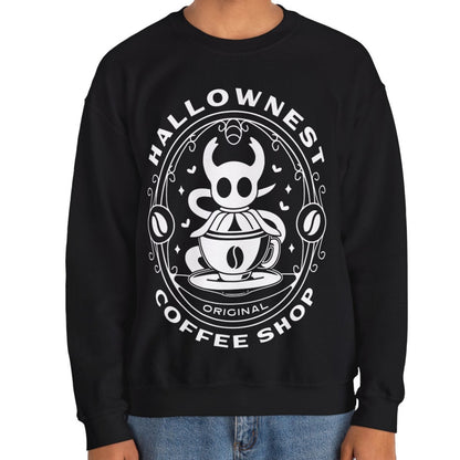 Hallownest Coffee Emblem Unisex Crewneck Sweatshirt