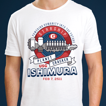 Ishimura Vintage Emblem Unisex T-Shirt