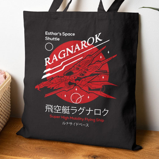 Lagunamov Flying Ship Canvas Tote Bag