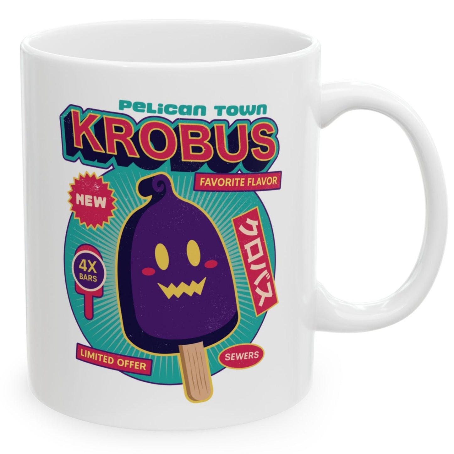 Krobus Ice Cream Ceramic Mug