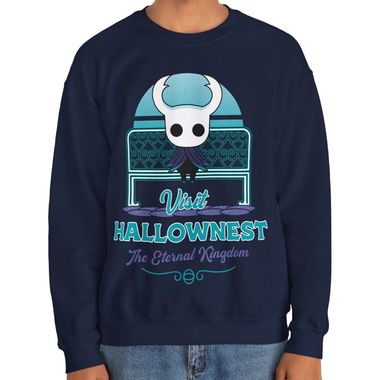 Visit Hallownest Emblem Unisex Crewneck Sweatshirt