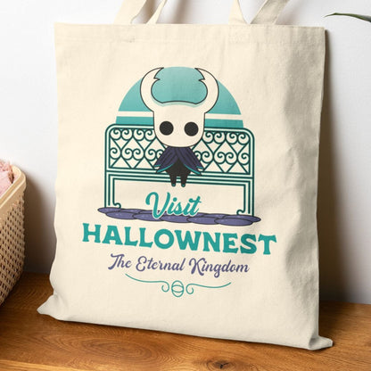 Visit Hallownest Emblem Canvas Tote Bag