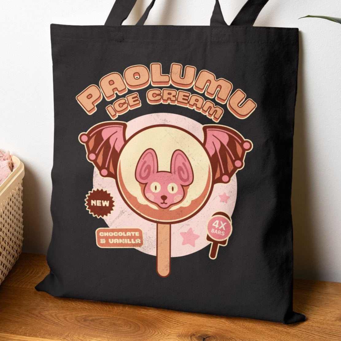 Paolumu Ice Cream Canvas Tote Bag