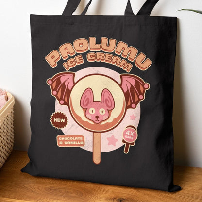 Paolumu Ice Cream Canvas Tote Bag