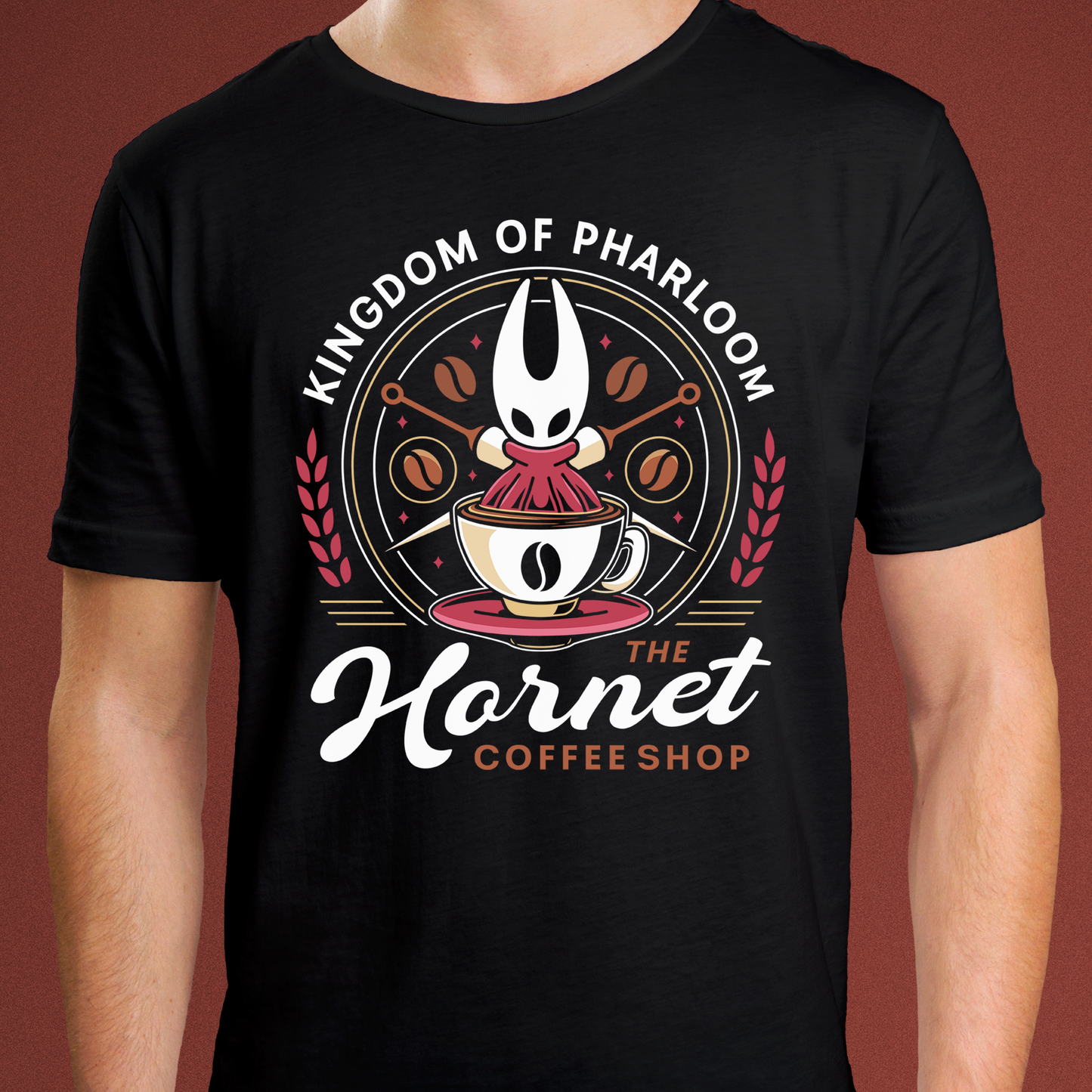Pharloom Hornet Coffee Crest Unisex T-Shirt