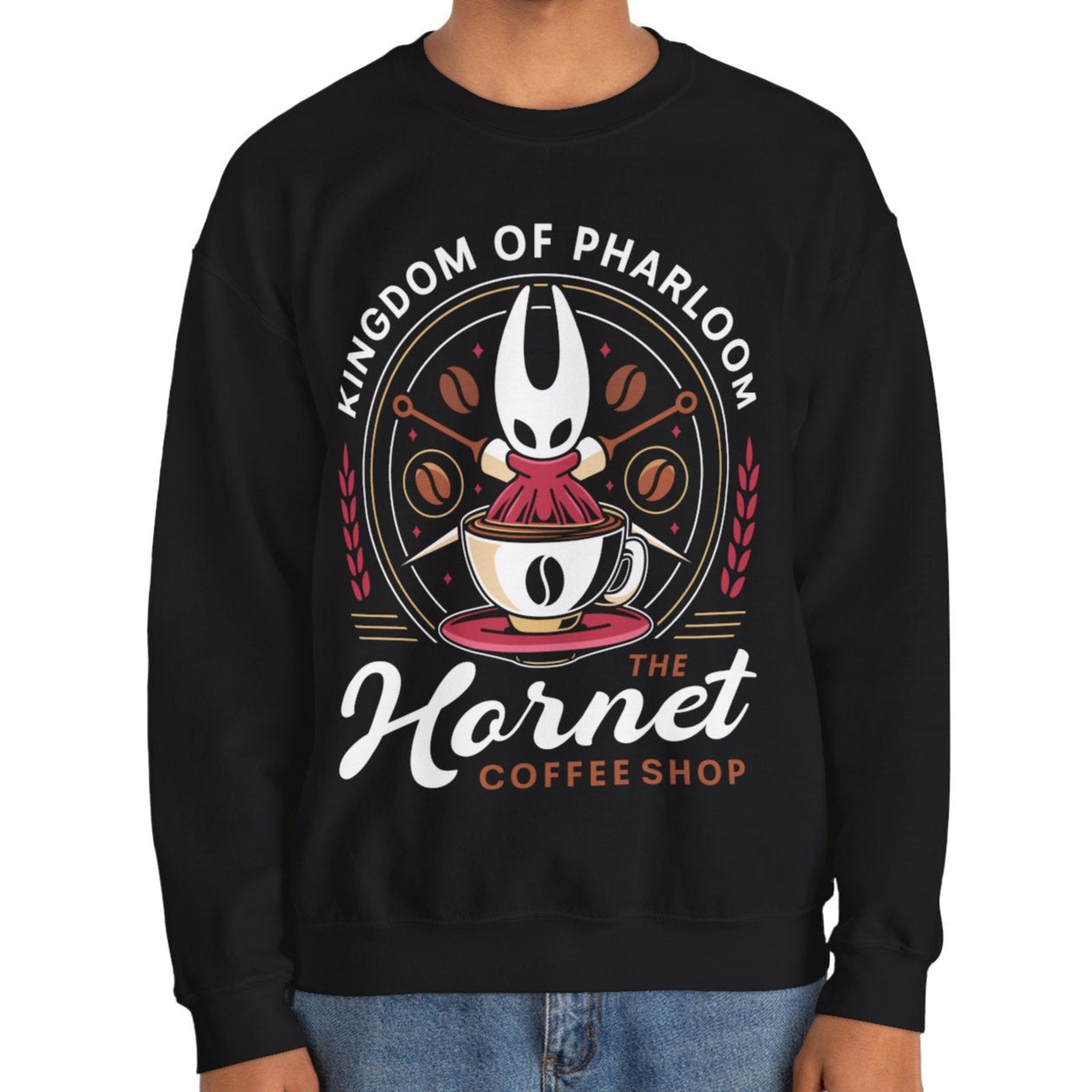 Pharloom Hornet Coffee Crest Unisex Crewneck Sweatshirt