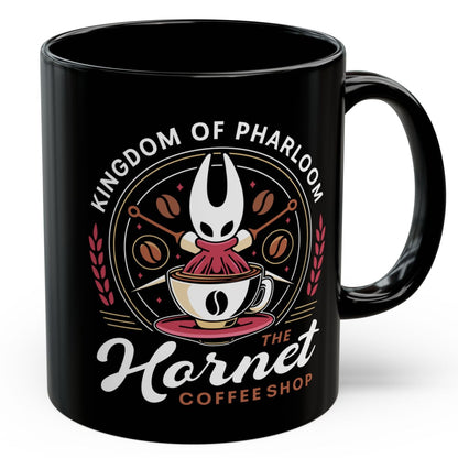 Pharloom Hornet Coffee Crest Black Mug