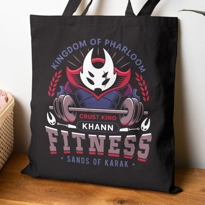 Pharloom Fitness Emblem Canvas Tote Bag