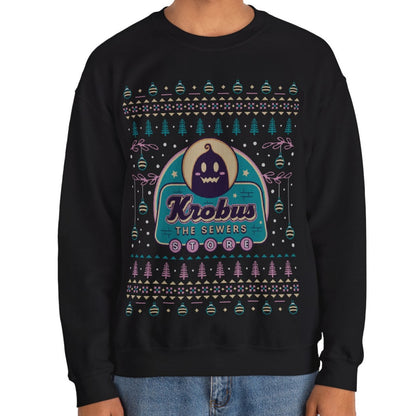 Krobus The Merchant Ugly Sweater Unisex Crewneck Sweatshirt